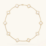 Clover 10 Motive Necklace