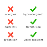 Holly Heart Earrings